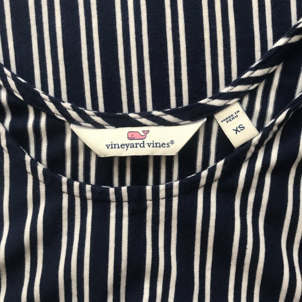 Vineyard Vines Blue and White Striped Jumpsuit - Picture 9 of 12